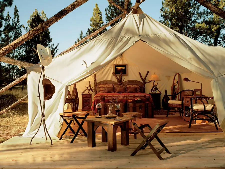 dịch vụ setup khu Glamping