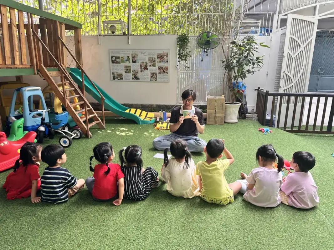Buổi học Tiếp Cận Thiên Nhiên tại KALEI Preschool