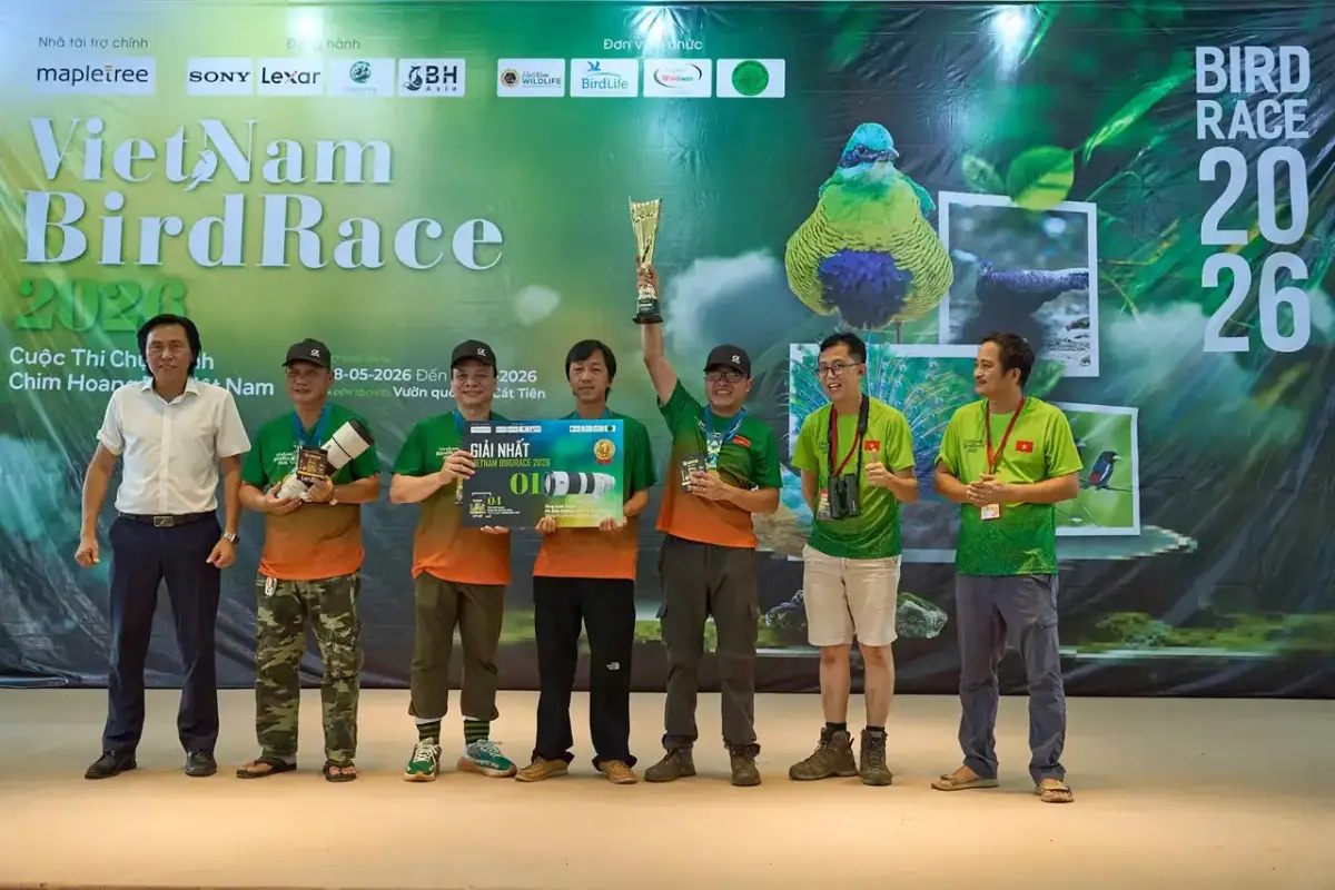 Lễ trao giải Vietnam BirdRace 2026